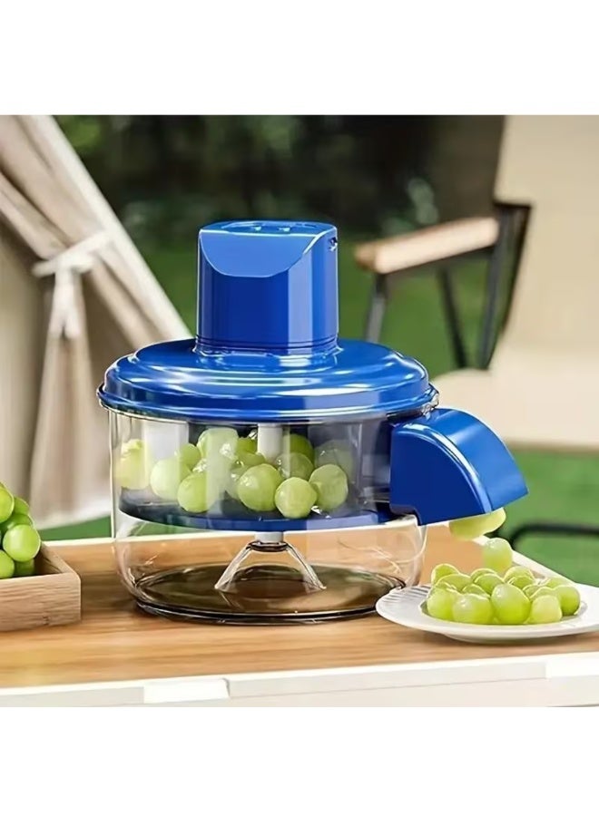 AMM Electric Garlic Peeler & Small Fruits – High-Speed Automatic Peeling Machine Peeling Machine Stainless Steel Blade, Efficient Hands-Free Peeler for Grapes, Tomatoes, Garlic, Ideal for Home, Kitchen, Meal Prep, Cafés, Light - Image 3